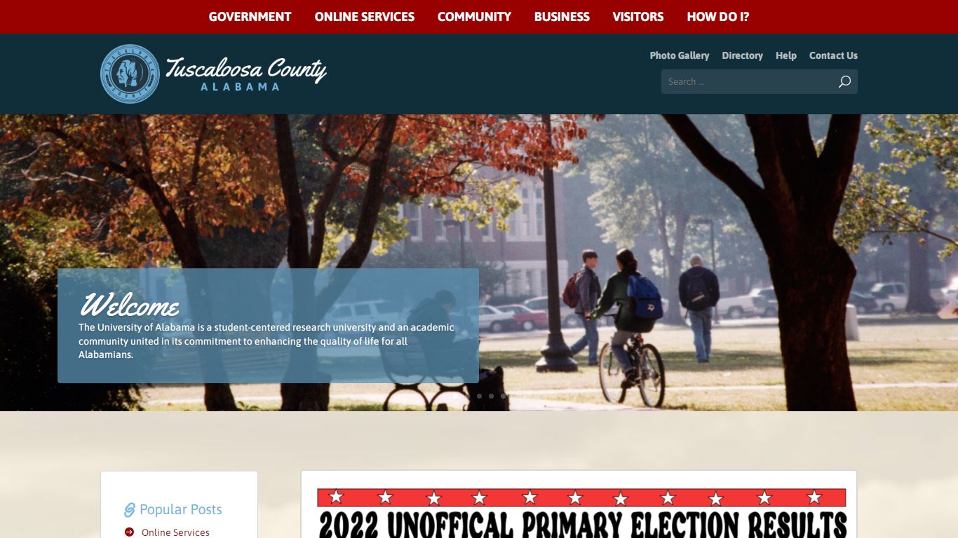 Tuscaloosa County Alabama | The Official Website of the ...